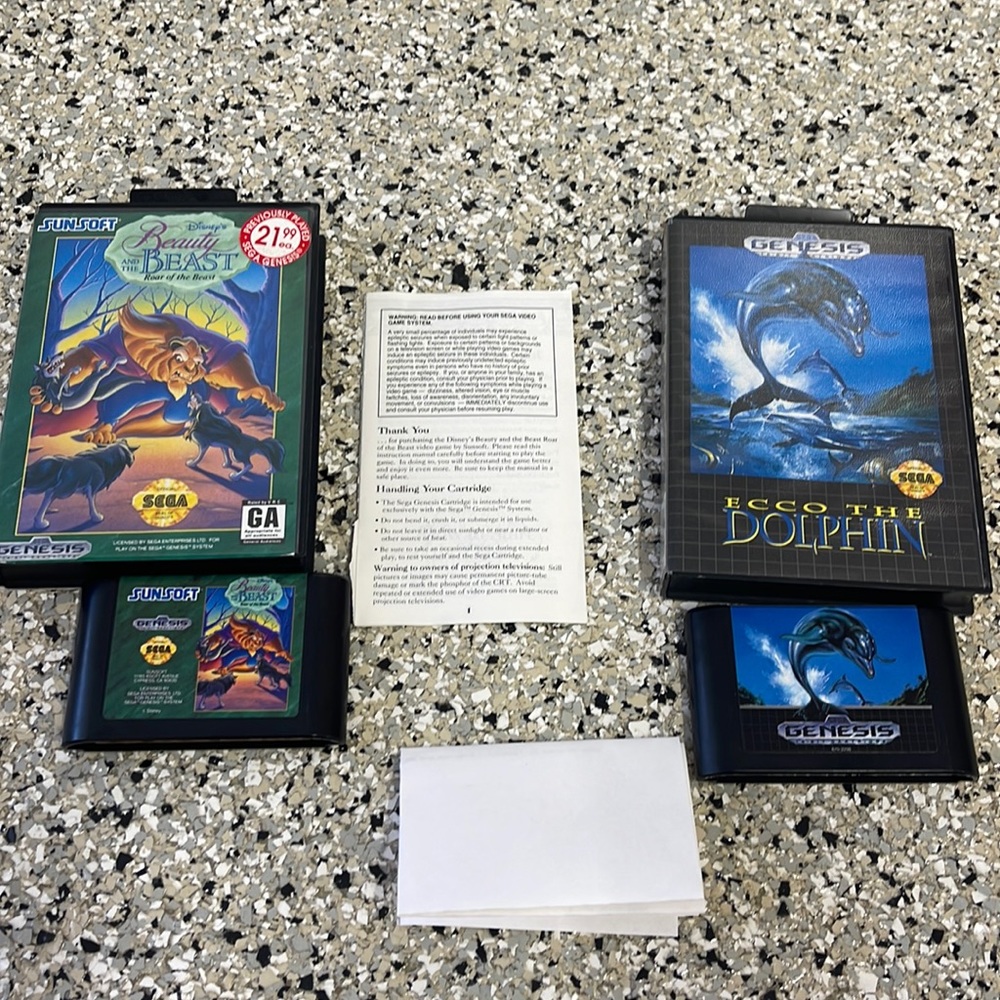 Sega genesis games Ecco beast